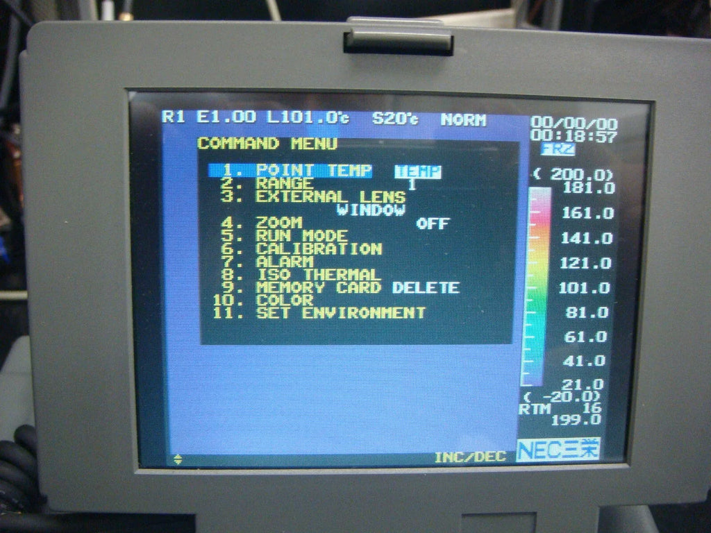 NEC TH5100 High-Resolution Thermal Imaging Camera - ZYYKZ Test Equipment