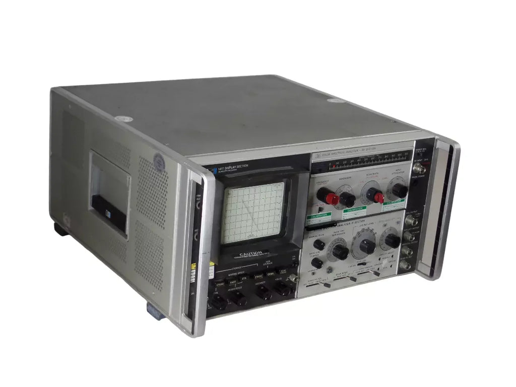 HP 141T 8553B/8552B Spectrum Analyzer 1 kHz to 110 MHz - ZYYKZ Test Equipment