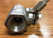 Load image into Gallery viewer, NIBCO NL94Q78 T580S6R66LL ¾” Stainless Steel Threaded Ball Locking Lever, 2PC - ZYYKZ Test Equipment