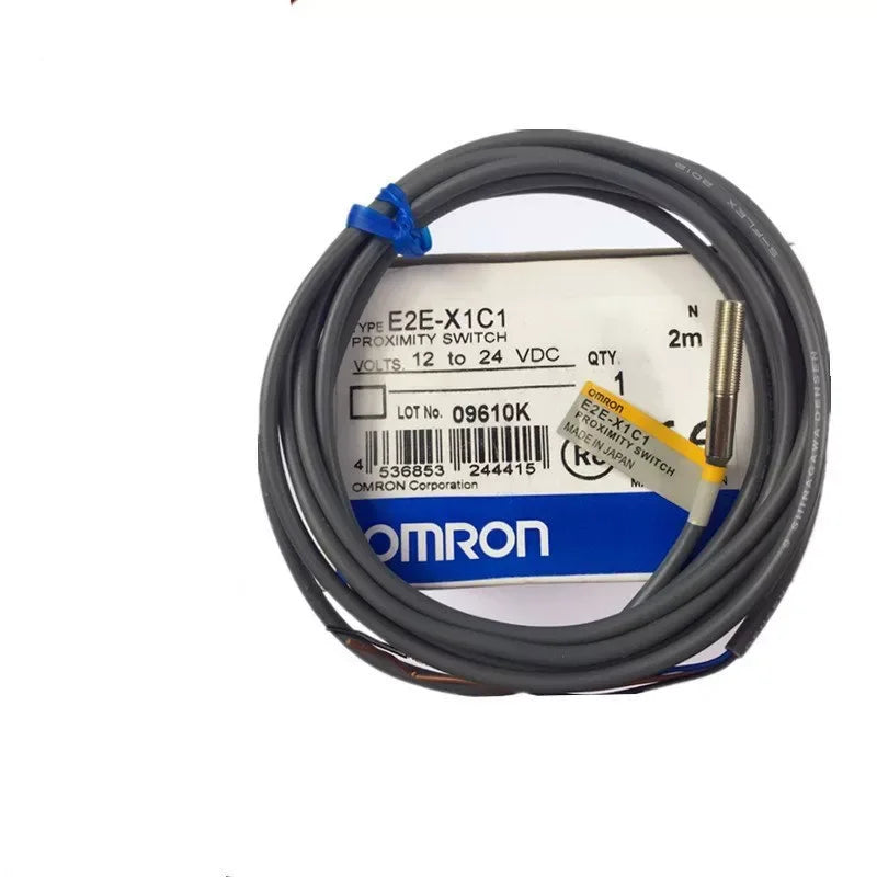 Omron E2E-X1C1 NPN Normally Open Inductive Proximity Sensor with Cable - ZYYKZ Test Equipment