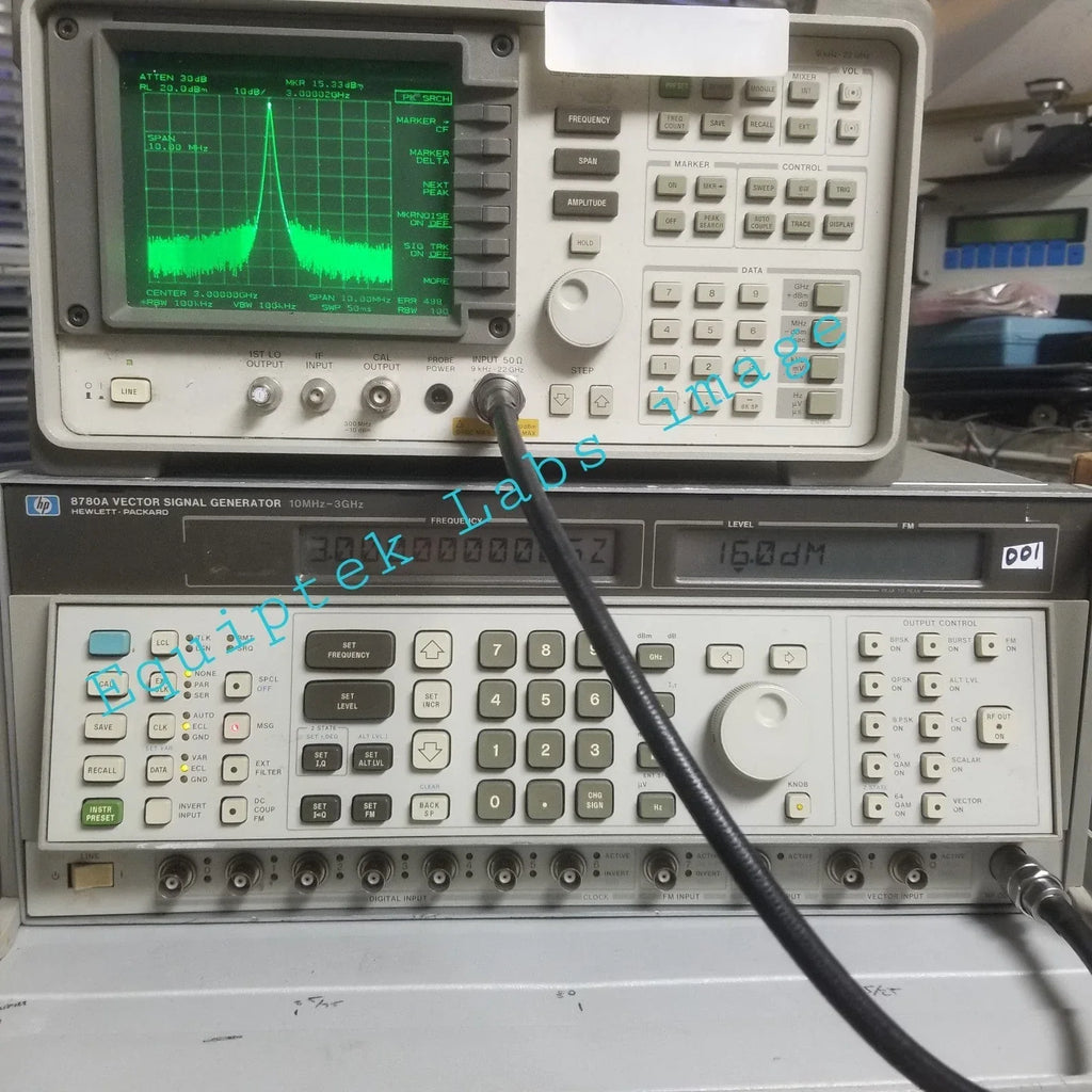 HP 8780A Synthesized RF Signal Generator, 10 MHz to 1.3 GHz - ZYYKZ Test Equipment
