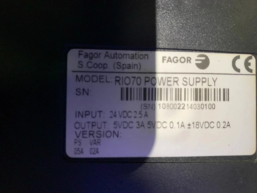 FAGOR RIO70 Industrial Power Supply Unit – Reliable High-Quality Output - ZYYKZ Test Equipment