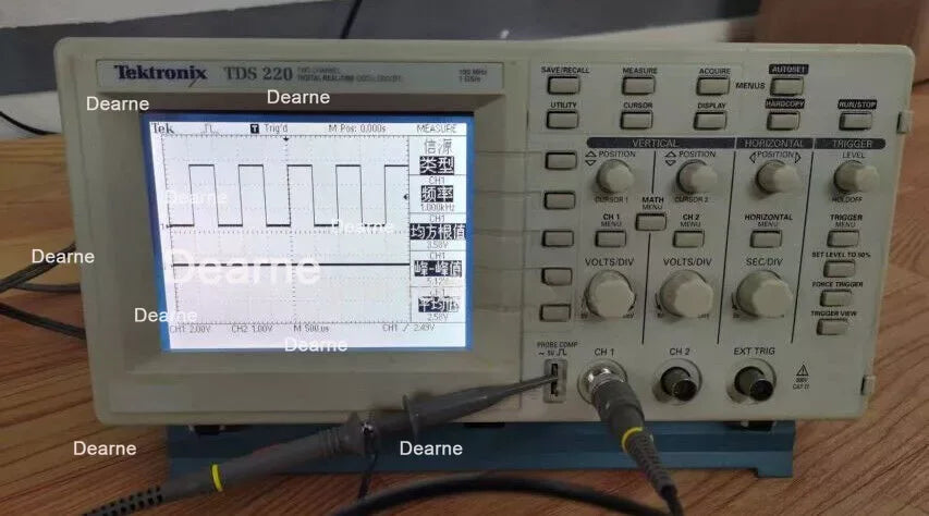 Tektronix TDS220 Digital Oscilloscope 100 MHz 2 Channel - ZYYKZ Test Equipment