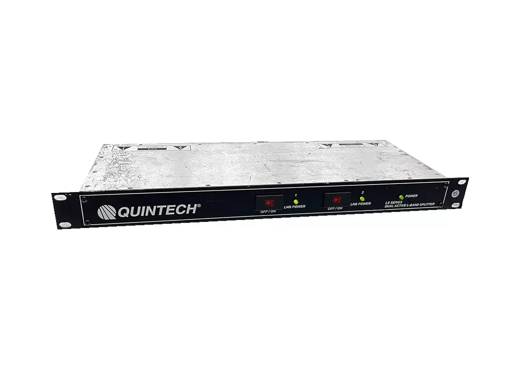 Quintech LS8 2150 Dual 8-Way Active L-Band Splitter 950-2150 MHz - ZYYKZ Test Equipment