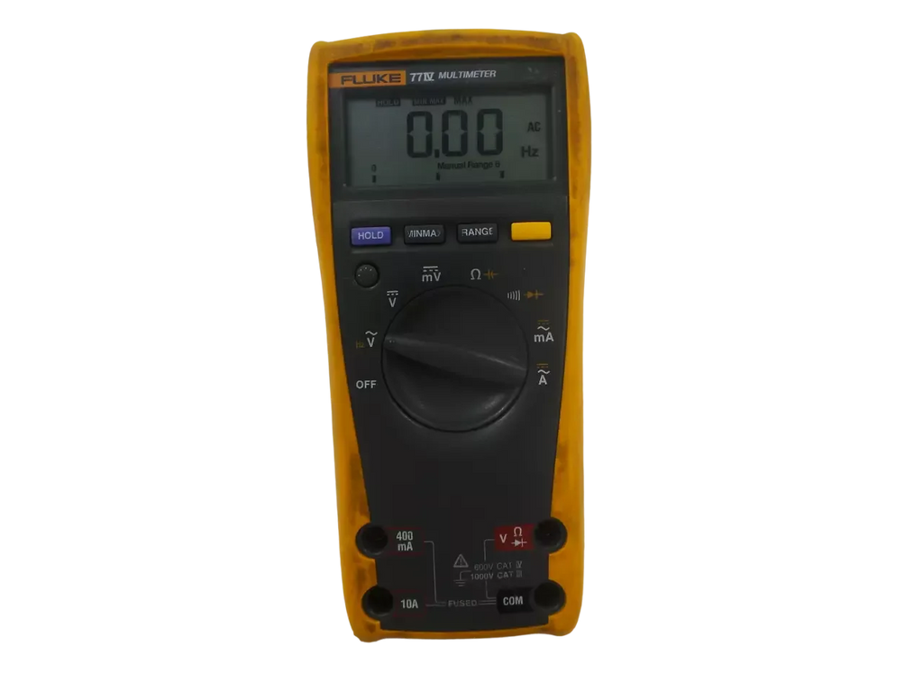 FLUKE 77IV Digital Multimeter with Protective Case - ZYYKZ Test Equipment