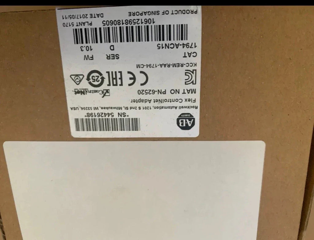 Allen-Bradley 1794-ACN15 Ethernet/IP Adapter Module for FLEX I/O - ZYYKZ Test Equipment
