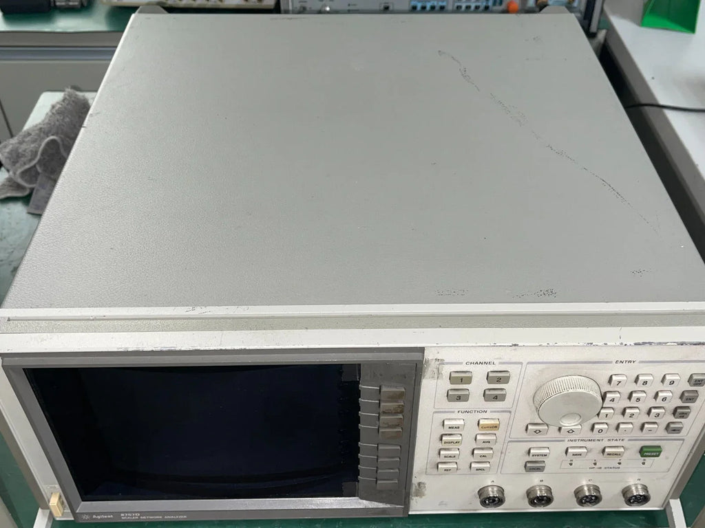 Agilent 8757D Scalar Network Analyzer, 300 kHz to 6 GHz - ZYYKZ Test Equipment