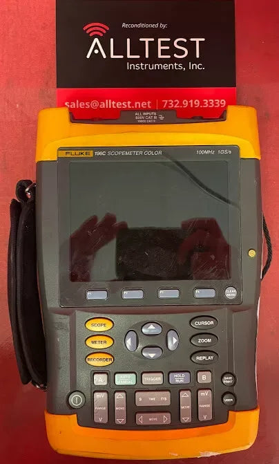 Fluke 196C ScopeMeter 100 MHz / 1 GS/s - ZYYKZ Test Equipment