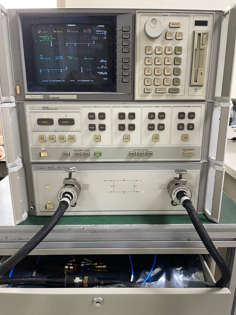 Agilent 8510C Vector Network Analyzer System with Wide Frequency Range - ZYYKZ Test Equipment
