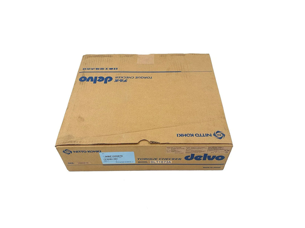 Delvo DLT1673A Torque Checker Calibration Service - Nitto Kohki - ZYYKZ Test Equipment