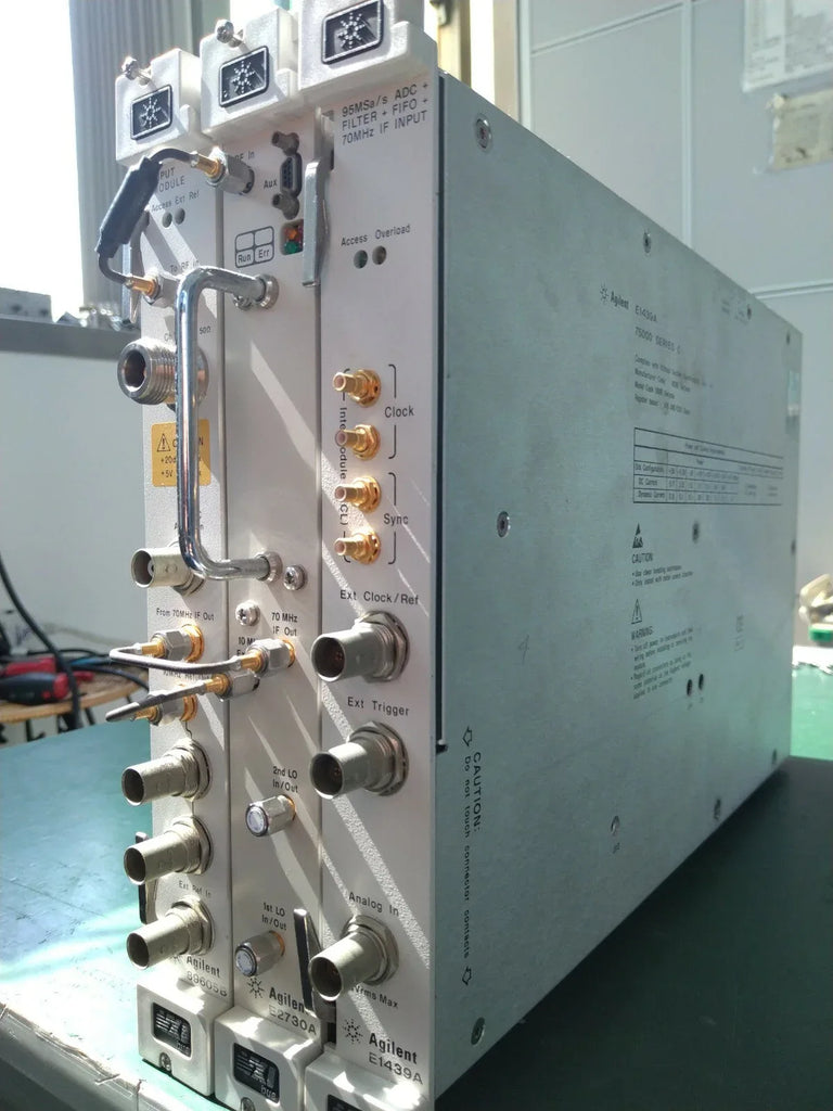 Agilent VXI Modules E1439A, E2730A & 89605B for E8408A VXI Mainframe - ZYYKZ Test Equipment