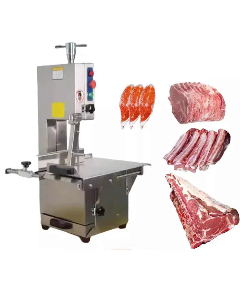 Commercial 1100W Large Meat and Fish Bone Saw Cutter Machine 220V - ZYYKZ Test Equipment