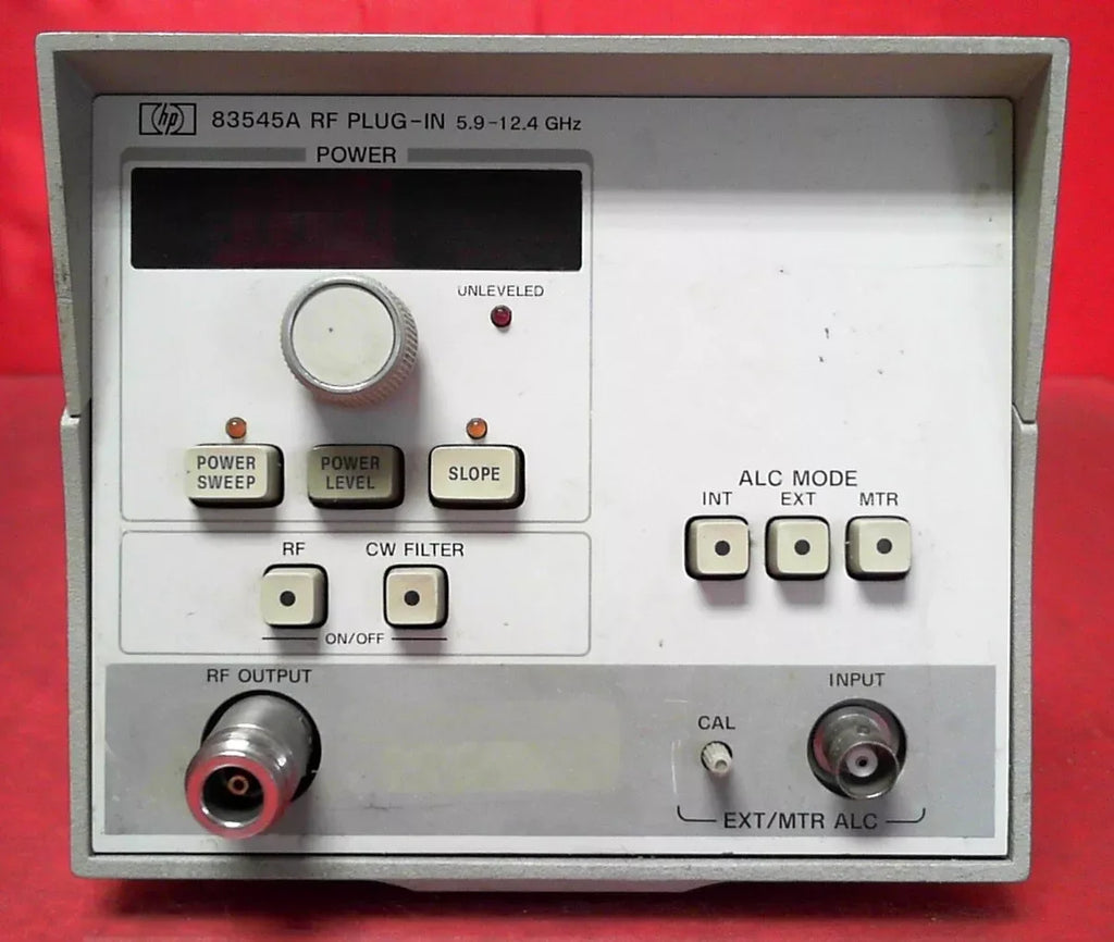 Agilent 83545A Sweep Generator Plug-in - ZYYKZ Test Equipment