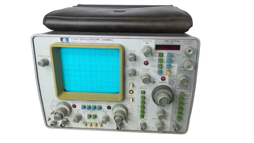 HP 1743A 100MHz Analog Oscilloscope - ZYYKZ Test Equipment
