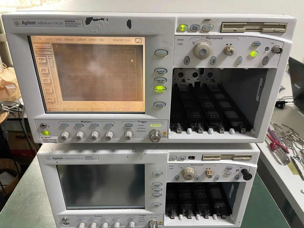 Agilent 86100A Infiniium Wide-Bandwidth Digital Communication Analyzer Oscilloscope - ZYYKZ Test Equipment
