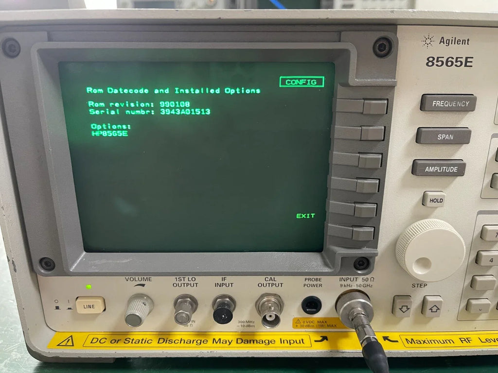 Agilent Keysight 8565E Spectrum Analyzer 9 kHz to 50 GHz - ZYYKZ Test Equipment