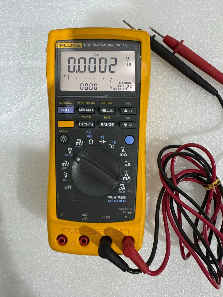 Fluke 189 True RMS Digital Multimeter with Data Logging - ZYYKZ Test Equipment