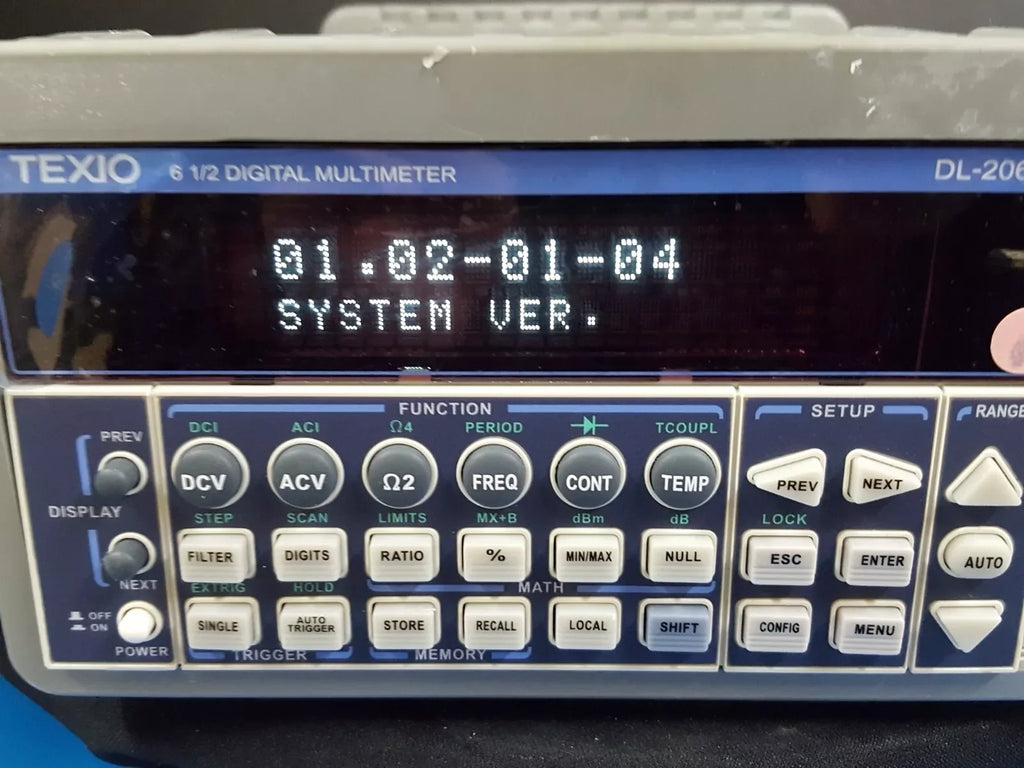 TEXIO DL-2060 Digital Multimeter with True RMS and Auto Range - ZYYKZ Test Equipment