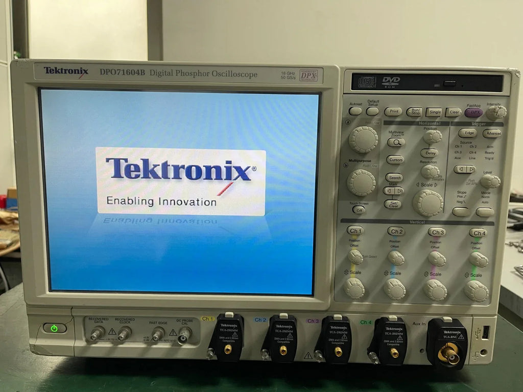 Tektronix DPO71604B 16GHz 4-Channel Digital Phosphor Oscilloscope 50GS/s - ZYYKZ Test Equipment