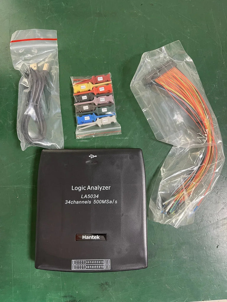 Hantek 34-Channel USB Logic Analyzer with High-Speed Data Capture - ZYYKZ Test Equipment