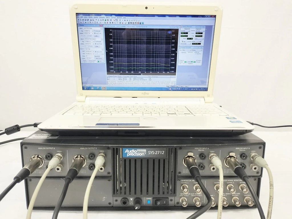 SYS-2712 Precision Audio Analyzer with Advanced Signal Testing - ZYYKZ Test Equipment