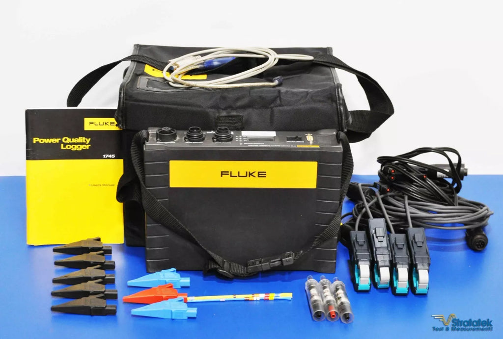 Fluke 1745 Three Phase Power Quality Logger - Calibrated 3Ph PQLogger