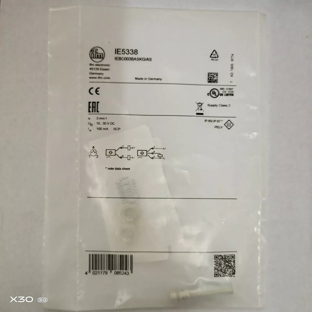 IFM IE5338 Inductive Proximity Sensor - High Precision, Durable - ZYYKZ Test Equipment