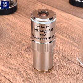Nikon Engineering UV 50x A/0.40 Microscope Objective Lens - Used with 90 Days Warranty