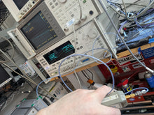 Load image into Gallery viewer, Huber &amp; Suhner Minibend Flex Coaxial Cable 50 GHz SMA to 3.5mm - ZYYKZ Test Equipment