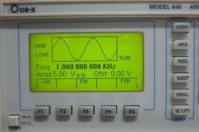 Metrix 40MHz Function and Arbitrary Waveform Generator - ZYYKZ Test Equipment