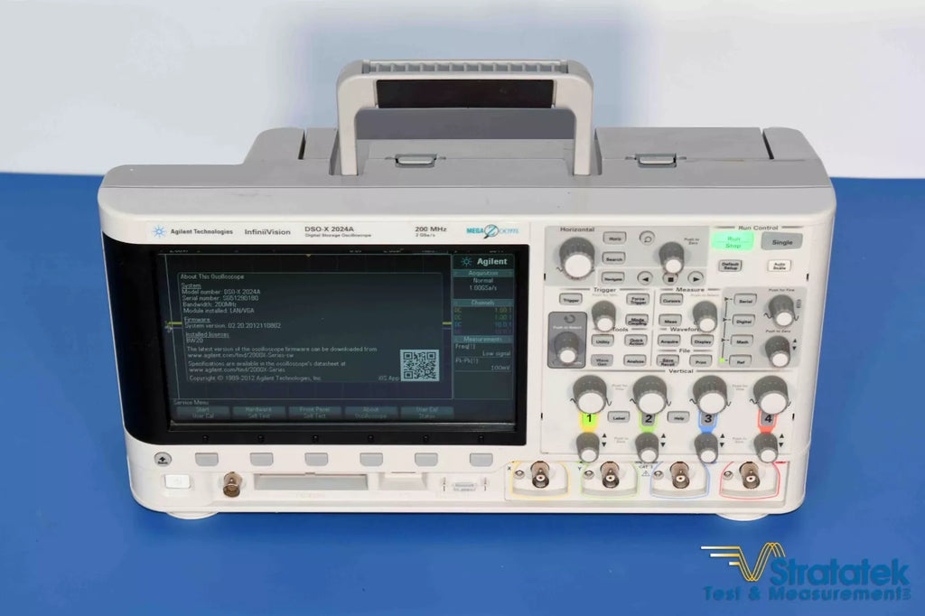 Keysight Agilent DSO-X-2024A 200 MHz 4-Channel Oscilloscope 1 GSa/s