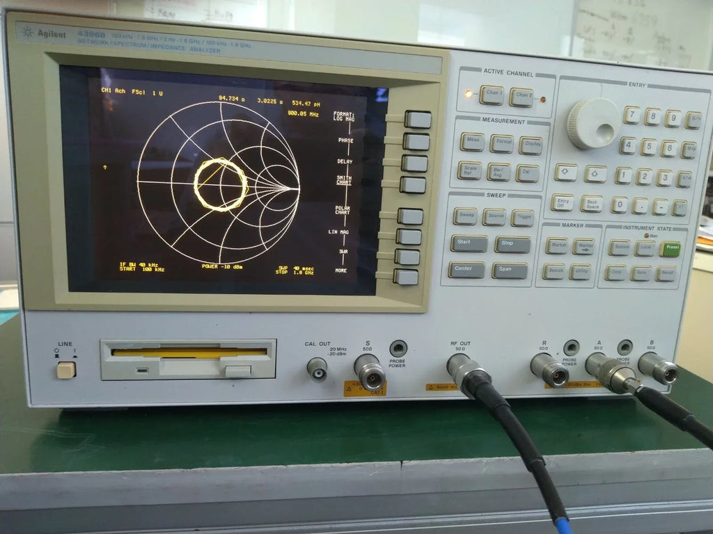 Agilent 4396B RF Network Spectrum & Impedance Analyzer - Option 010, 706, 800 - ZYYKZ Test Equipment