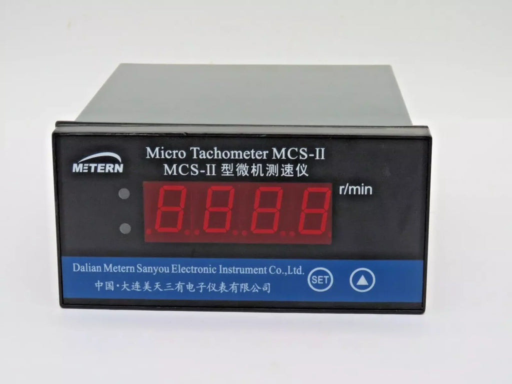 Metern MCS-II High-Precision Microcomputer Speedometer & Tachometer - ZYYKZ Test Equipment