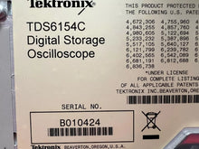 Load image into Gallery viewer, Tektronix TDS6154C 4-Channel 15 GHz 40 GS/s Digital Oscilloscope - ZYYKZ Test Equipment