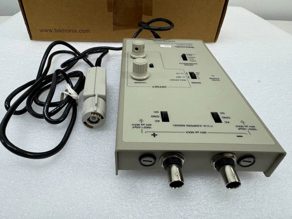 Tektronix ADA400A High-Precision Differential Preamplifier - ZYYKZ Test Equipment