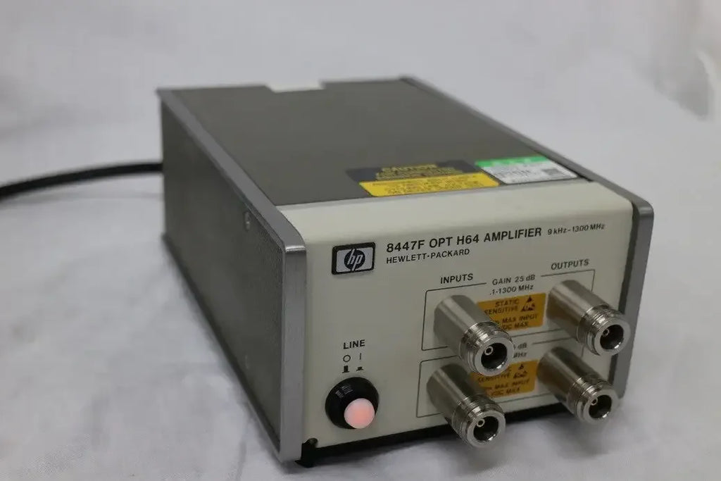 HP 8447F Low Noise Amplifier 9 kHz–1300 MHz, 2-Channel - ZYYKZ Test Equipment