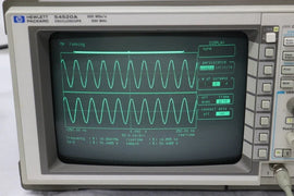 HP 54520A 500MHz 2-Channel Digital Storage Oscilloscope - ZYYKZ Test Equipment
