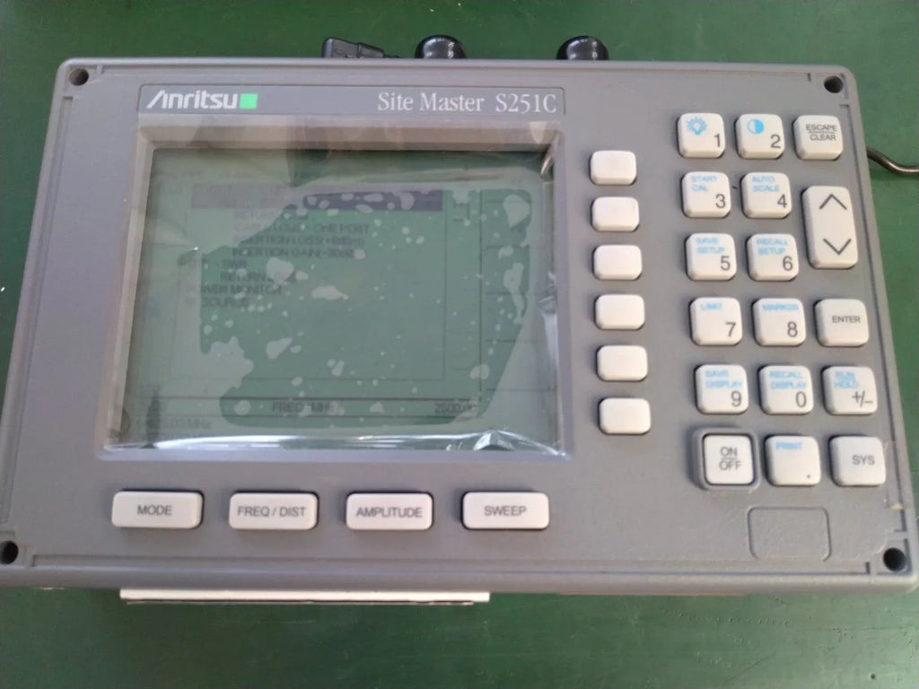 Anritsu Site Master S251C Cable & Antenna Analyzer with Carrying Case and ACV Adapter - ZYYKZ Test Equipment