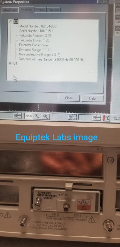 Tektronix 82A04-60G Phase Reference Module for DSA8200, DSA8300, CSA Analyzers - ZYYKZ Test Equipment