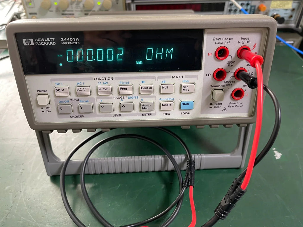 HP Agilent 34401A 6½-Digit True RMS Digital Multimeter - ZYYKZ Test Equipment