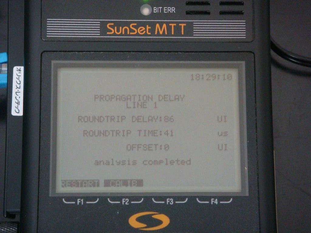 Sunrise Telecom SSMTT-BW DSL Analyzer for Broadband Testing - ZYYKZ Test Equipment