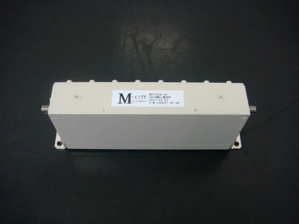 Mcity Microwave BPF2020-01 Bandpass Filter – Precision RF Filtering - ZYYKZ Test Equipment