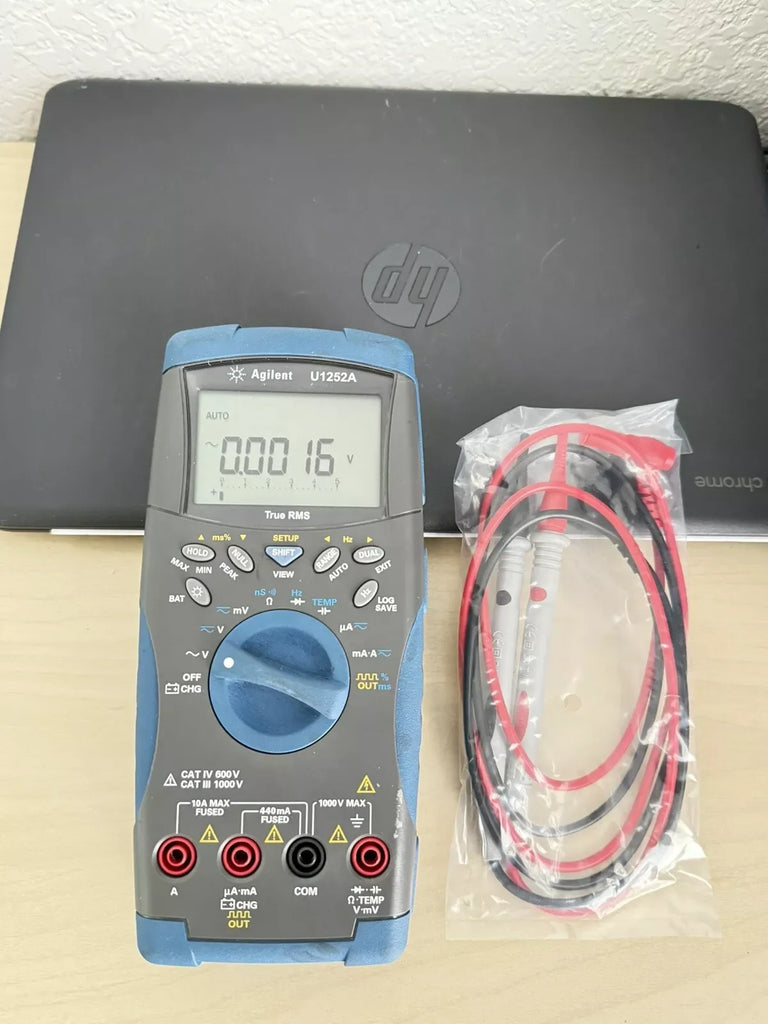Agilent U1252A True RMS Digital Multimeter with Test Leads - ZYYKZ Test Equipment