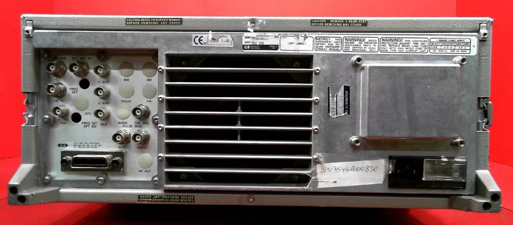 Agilent 8665B Signal Generator 0.1-6000 MHz - ZYYKZ Test Equipment