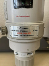 Load image into Gallery viewer, Canon EF 600mm f/4L IS USM Telephoto Ultrasonic Lens - ZYYKZ Test Equipment