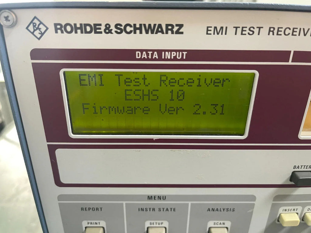 Rohde & Schwarz ESHS10 EMI Test Receiver 9 kHz to 30 MHz - ZYYKZ Test Equipment