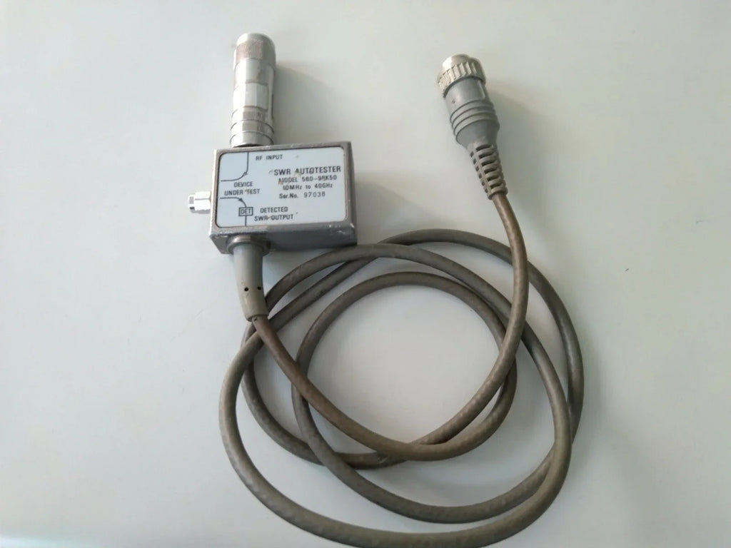 Anritsu 560-98K50 SWR Autotester 10MHz to 40GHz - ZYYKZ Test Equipment