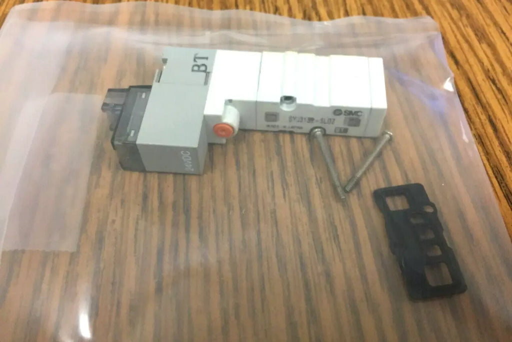 SMC SYJ3133-5LOZ 5-Port 3-Position Single Solenoid Pneumatic Valve - ZYYKZ Test Equipment