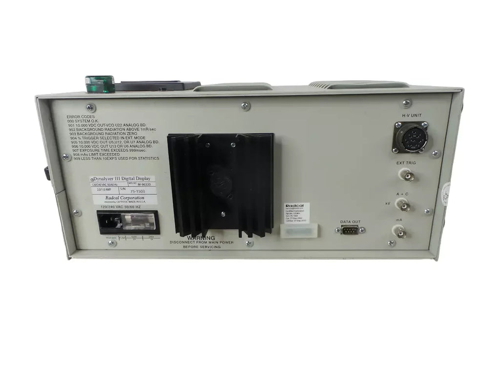 Rascal Corporation Dynalyzer III M-96320 Digital Display Analyzer - ZYYKZ Test Equipment