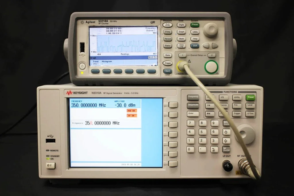 Agilent 53210A 350MHz High-Precision Frequency Counter - ZYYKZ Test Equipment